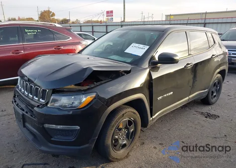 2020 Jeep Compass Sport Fwd z USA, uszkodzony, nr VIN 3C4NJCAB3LT101982